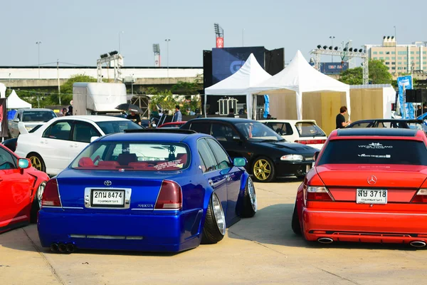 VIP Car Tailandia reunión espectáculo de coches — Foto de Stock