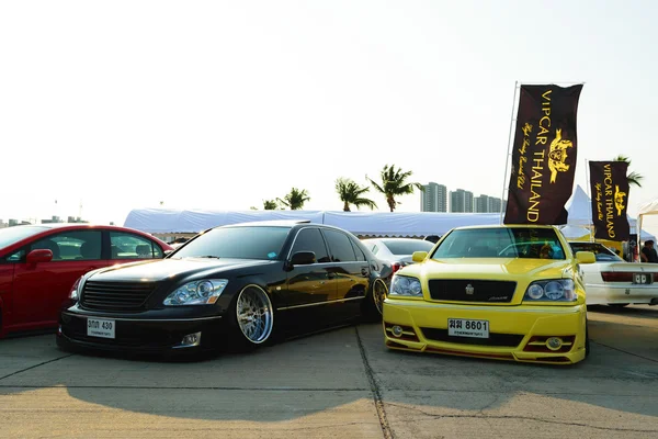 VIP Car Tailandia reunión espectáculo de coches — Foto de Stock