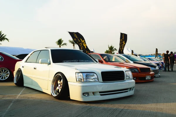 VIP autó Thaiföldön mutatják találkozó — Stock Fotó