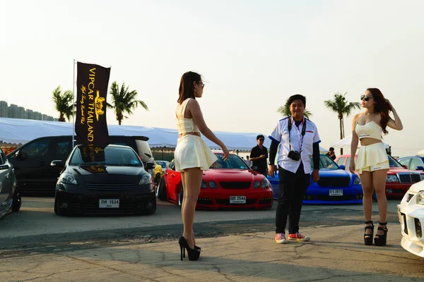 VIP Car Thajsko autosalonu setkání — Stock fotografie