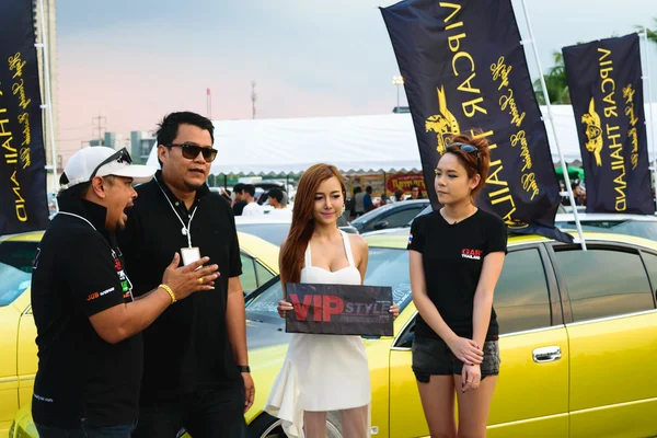VIP Car Thajsko autosalonu setkání — Stock fotografie