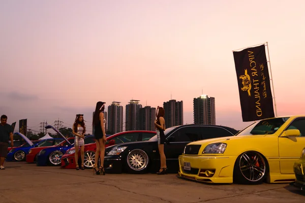 Vip Car Thailand Automesse Treffen — Stockfoto