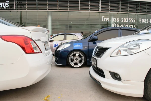 A quarta caravana Nissan Eco 2015 — Fotografia de Stock