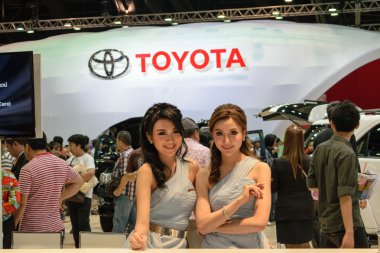 36 Bangkok Uluslararası Motor Show 2015 yılında güzel kız