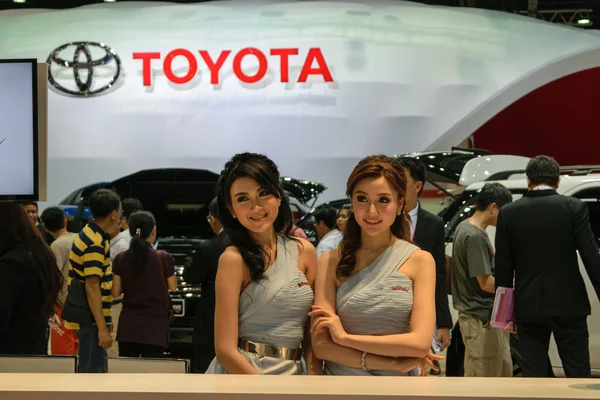 Toyota całkiem w 36 Bangkok International Motor Show 2015 — Zdjęcie stockowe