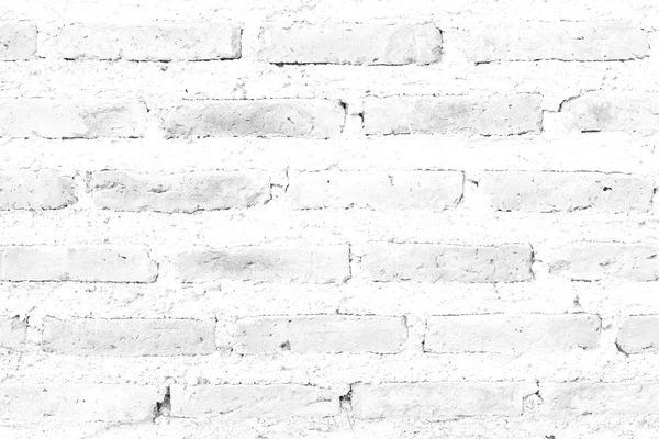 Textura de pared de ladrillo rojo Color blanco — Foto de Stock