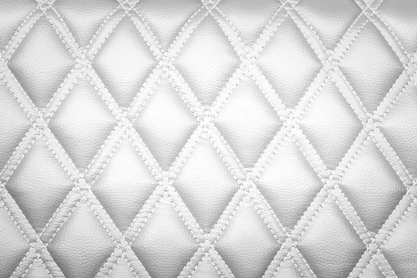 Leather texture White color — Stock Photo, Image