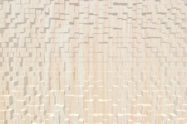 Ahşap doku, 3d blok tarzı