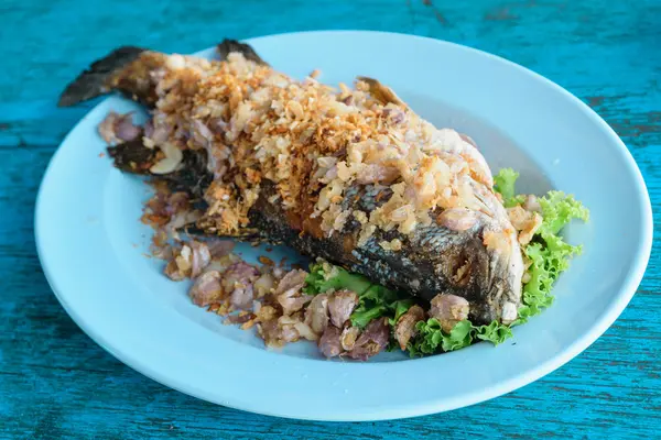 Pescado frito — Foto de Stock