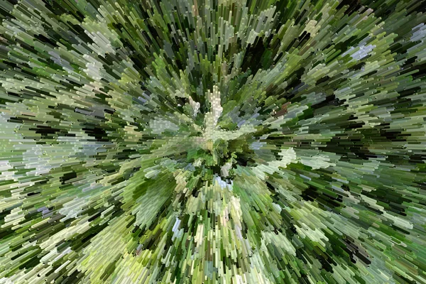 Φύλλα του Pandanus split υφή, 3d μπλοκ στυλ — Φωτογραφία Αρχείου