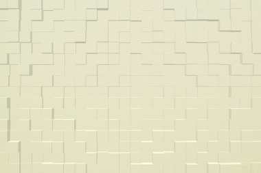 Duvar doku, 3d blok tarzı