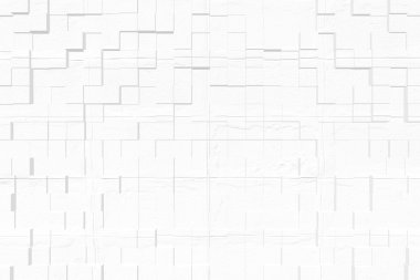 Tuğla duvar doku, 3d blok tarzı