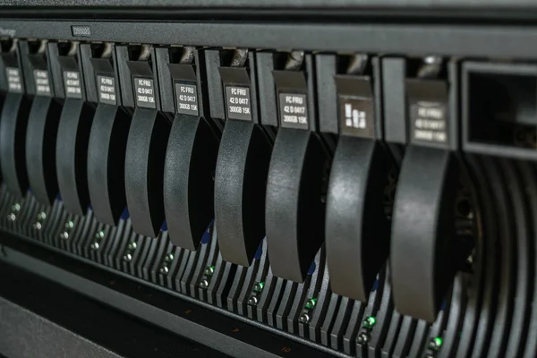 Server och raid storage — Stockfoto