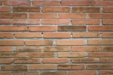 Kırmızı tuğla duvar dokusu
