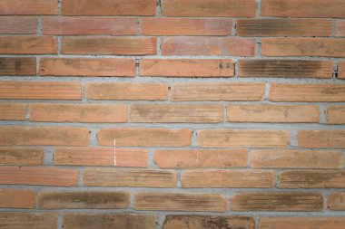 Kırmızı tuğla duvar dokusu