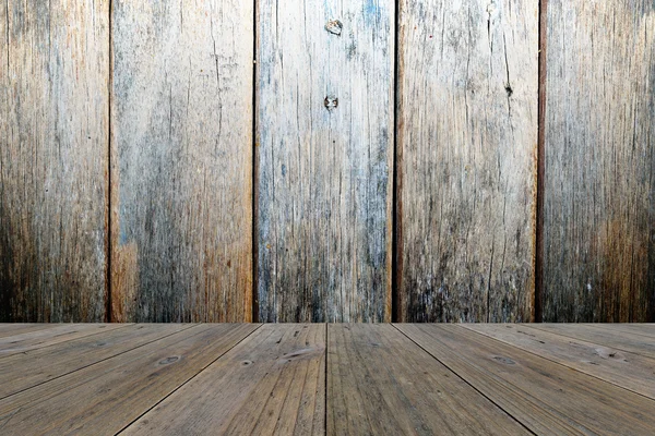 Terraza y textura de madera Color blanco —  Fotos de Stock