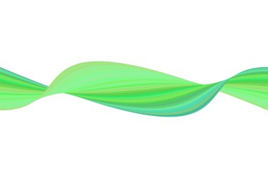 Dalga soyutbeyaz zemin üzerine susam