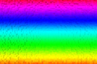 Renkli gökkuşağı Soyut 3d