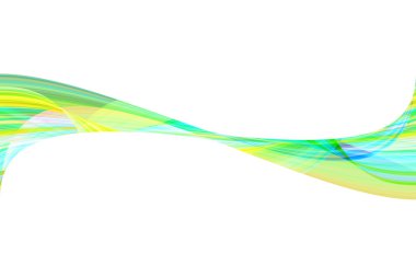 Dalga soyutbeyaz zemin üzerine susam