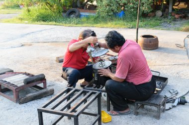 Onarım araba bölümü