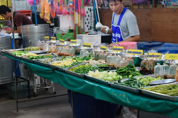 Street food tailandese — Foto Stock
