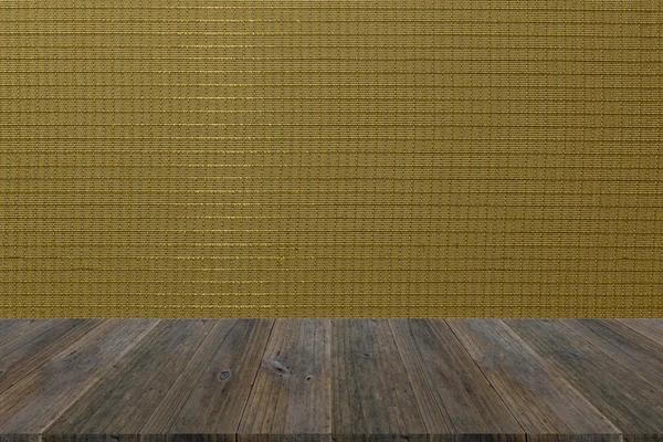 Terraza de madera y textura interior del papel pintado — Foto de Stock