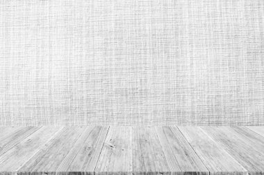 Ahşap Teras ve kumaş doku