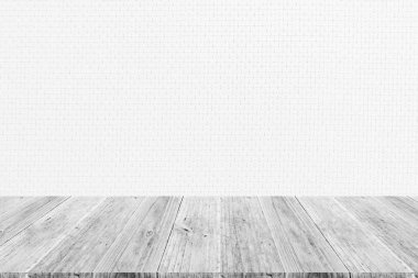 Ahşap Teras ve duvar kağıdı iç doku