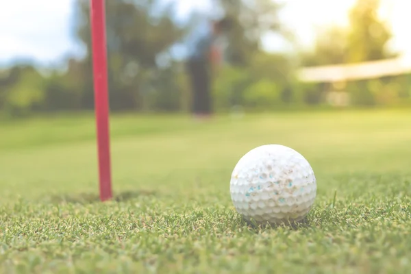 Bola de golfe, estilo vintage — Fotografia de Stock