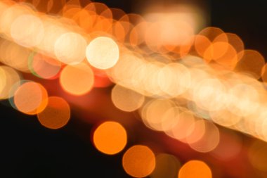 ufuk bokeh ışıklar