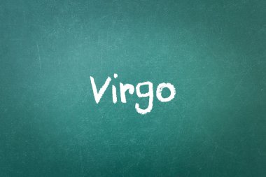 Yeşil yazı tahtası duvar doku bir sözcükle Başak