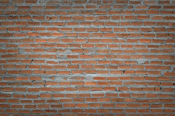 Textura de pared de ladrillo rojo — Foto de Stock