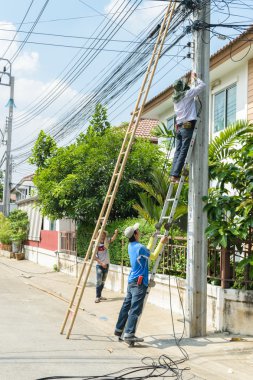 CCTV sistemi kurmak için çalışma