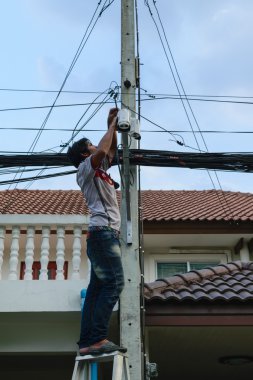 CCTV sistemi kurmak için çalışma