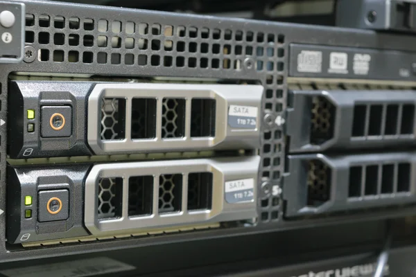 Server och raid storage — Stockfoto