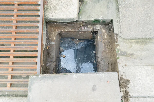 Working for drain cleaning