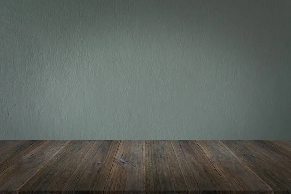 Terrazza in legno e struttura della parete — Foto Stock