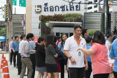 Yangın tatbikatı için hazırlık