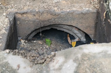 Drenaj temizlik için çalışma