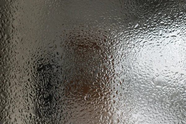 Wassertropfen auf Glas — Stockfoto