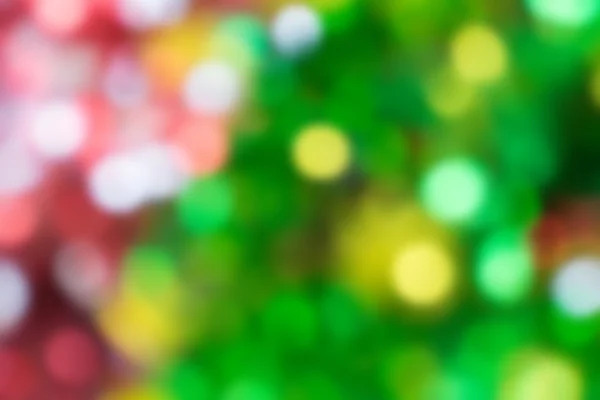 Rozmazané pozadí abstraktní bokeh vánočního stromku — Stock fotografie