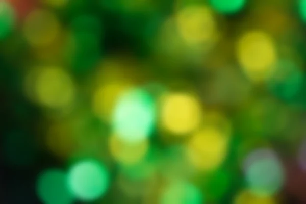 Desfocado de abstrato bokeh fundo da árvore de Natal — Fotografia de Stock