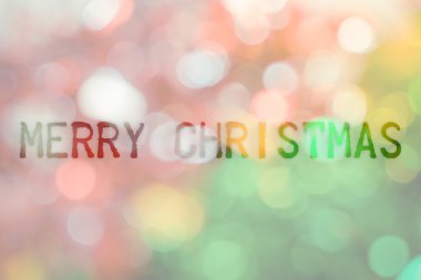 Noel ağacının soyut bokeh arka plan