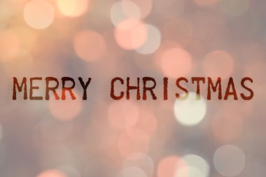 Noel ağacının soyut bokeh arka plan