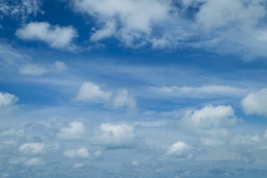 Mavi gökyüzü doğa