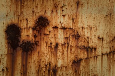 Metal pas duvar doku yüzey