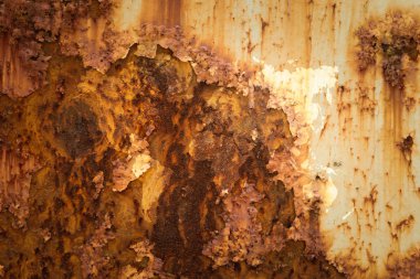 Metal pas duvar doku yüzeyi ile Dünya Haritası