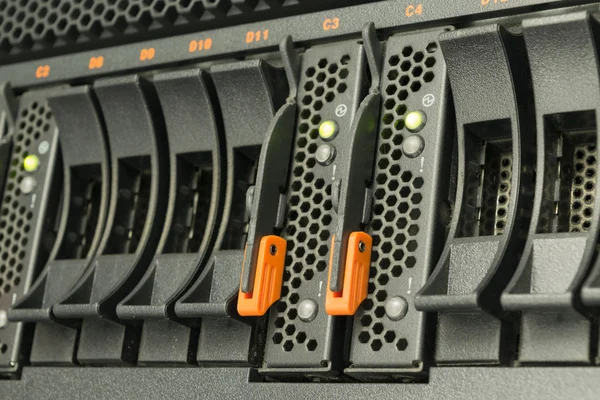 Server och raid storage — Stockfoto