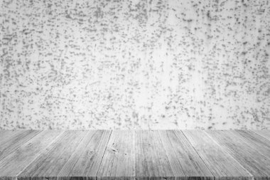 Metal pas duvar doku yüzeyi ahşap teras ile