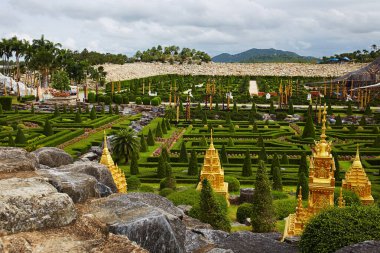 Nong Nooch Tropikal Botanik Bahçesi, Pattaya, Tayland Krallığı.